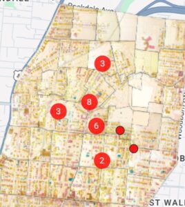 Green Book sites in Walnut Hills